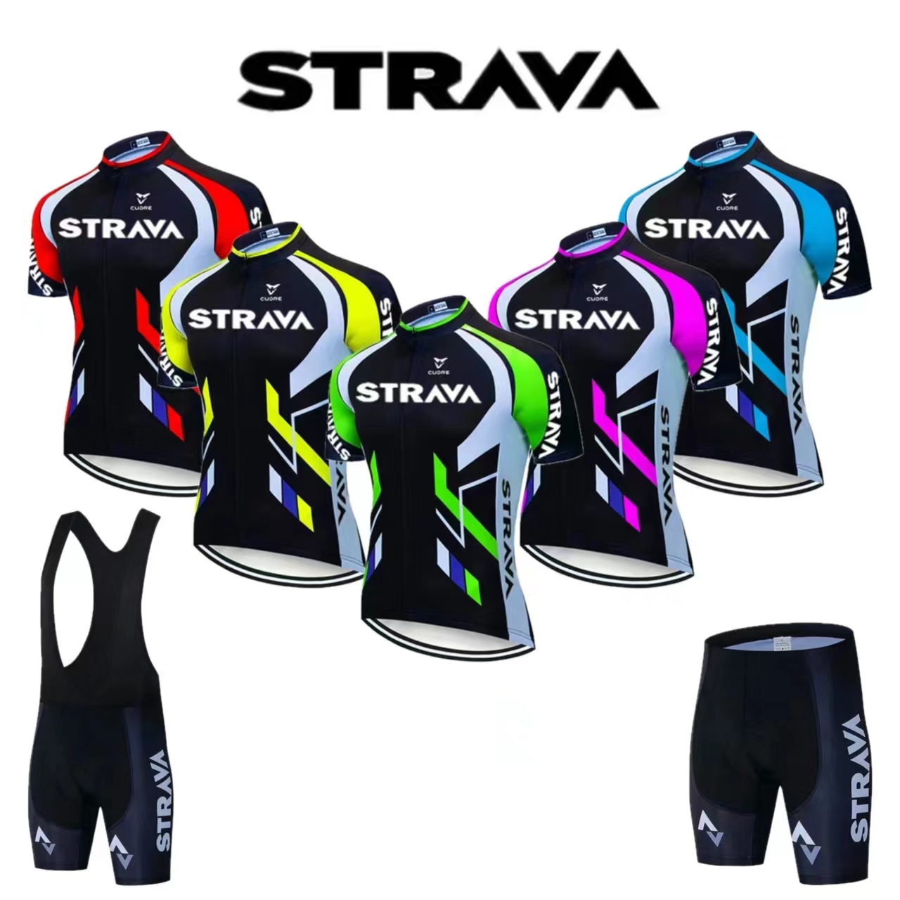 Mountain Biking Overalls - Maglia da Ciclismo Estiva da Uomo,