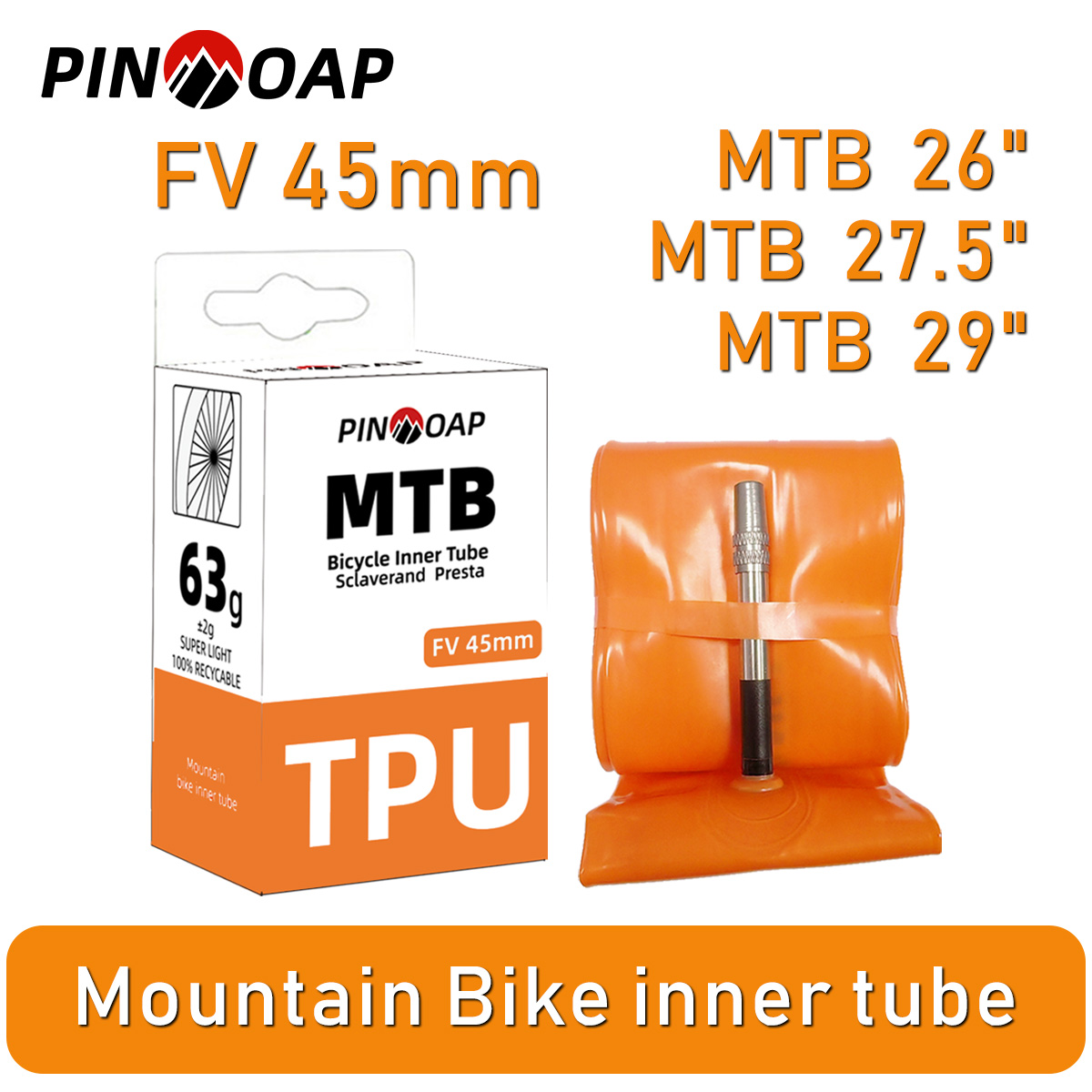 Mountain Biking Youtube - PINMOAP Camera d'aria per mountain bike