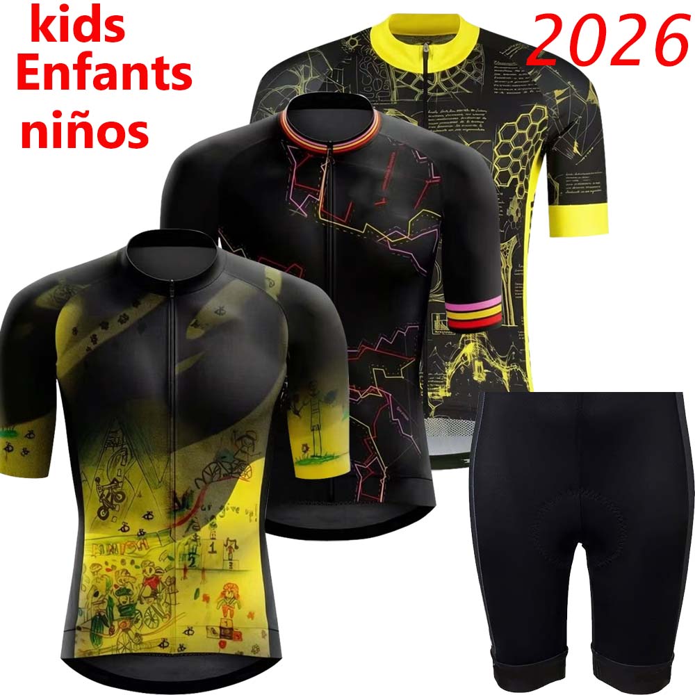 Mountain Biking Wallpaper - Set Maglia Ciclismo Bambini Tour Francia