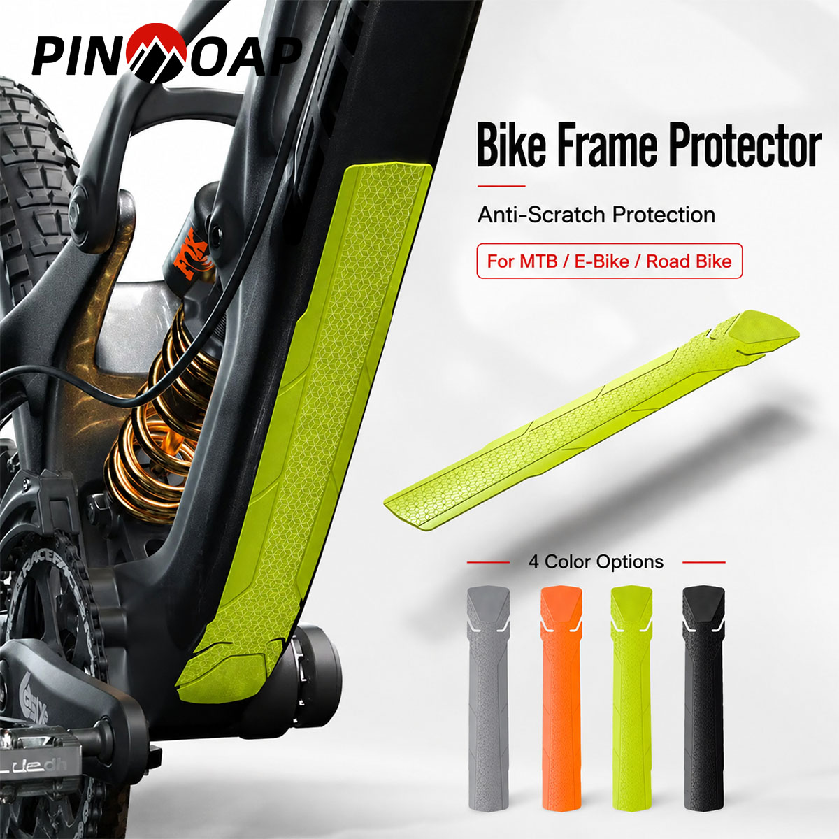 Chainstay Protector Wrap - PINMOAP 1PC Pellicola Protettiva Antigraffio per