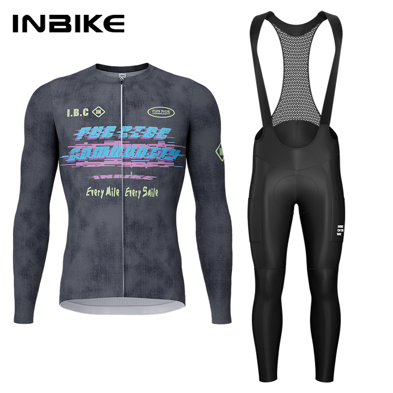 Mountain Biking Overalls - INBIKE Set da ciclismo primavera autunno