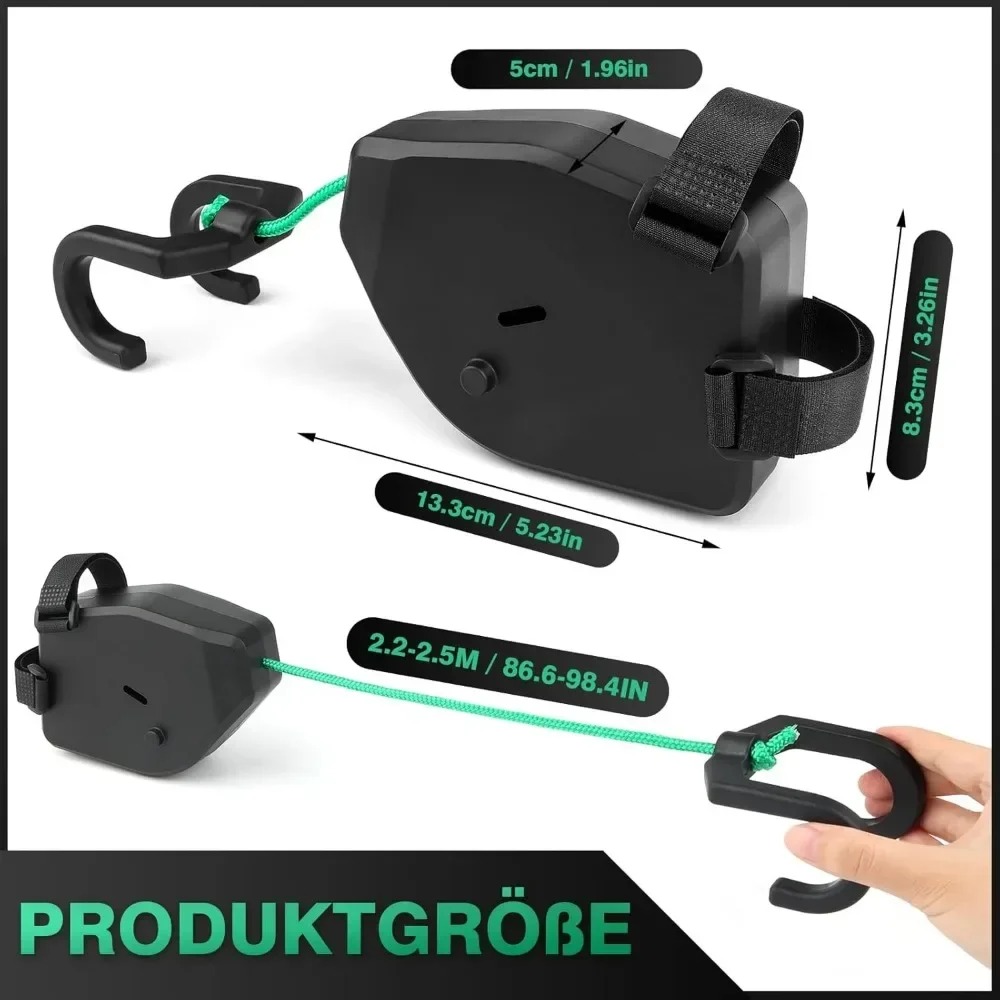 Mountain Biking Equipment - Nuova Corda di Traino Portatile per
