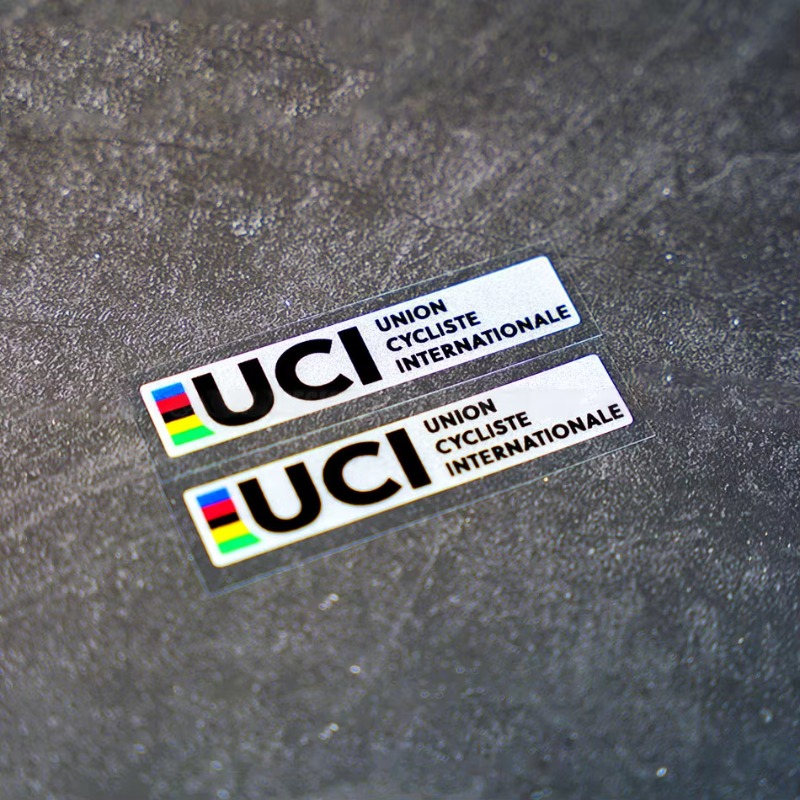 Mountain Biking Uci - Adesivo con Logo UCI per Telaio
