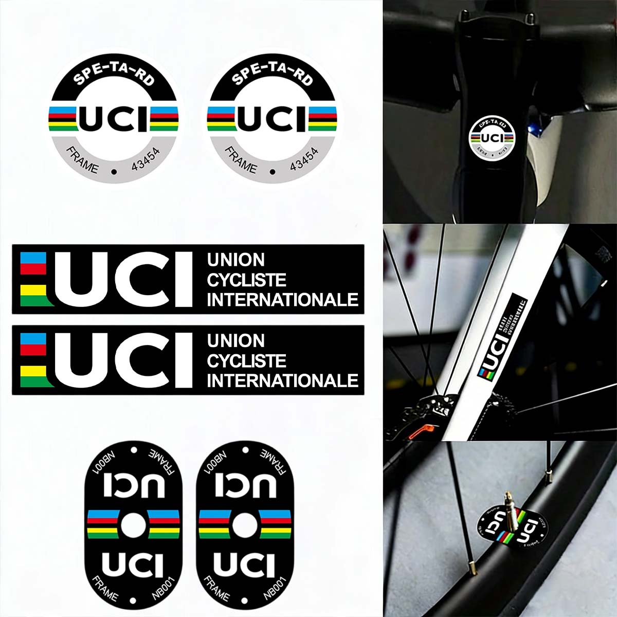Adesivi decorativi per ciclism - Mountain Biking Uci recensione e prezzo