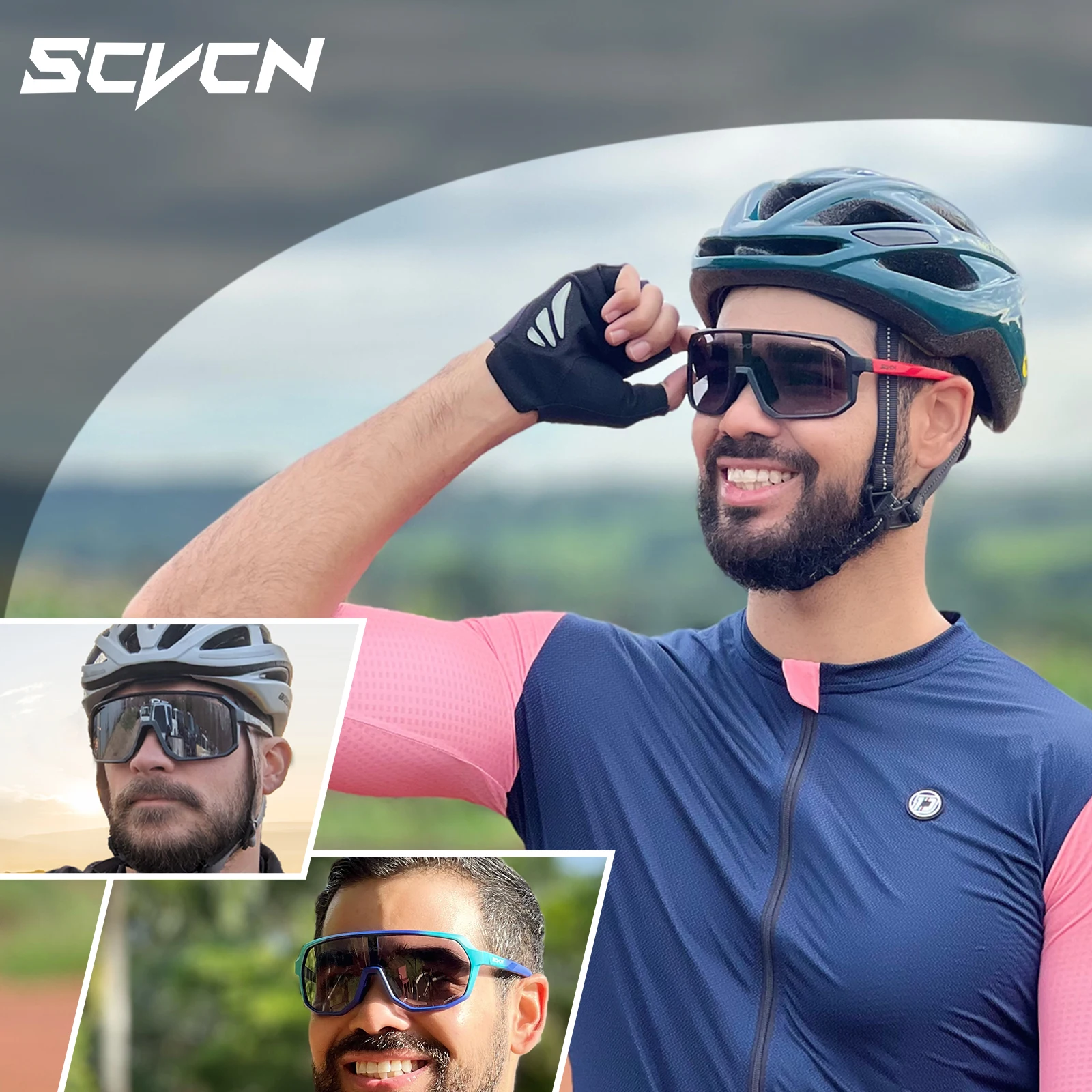 SCVCN Occhiali da sole da cicl - Mountain Biking Glasses recensione e prezzo