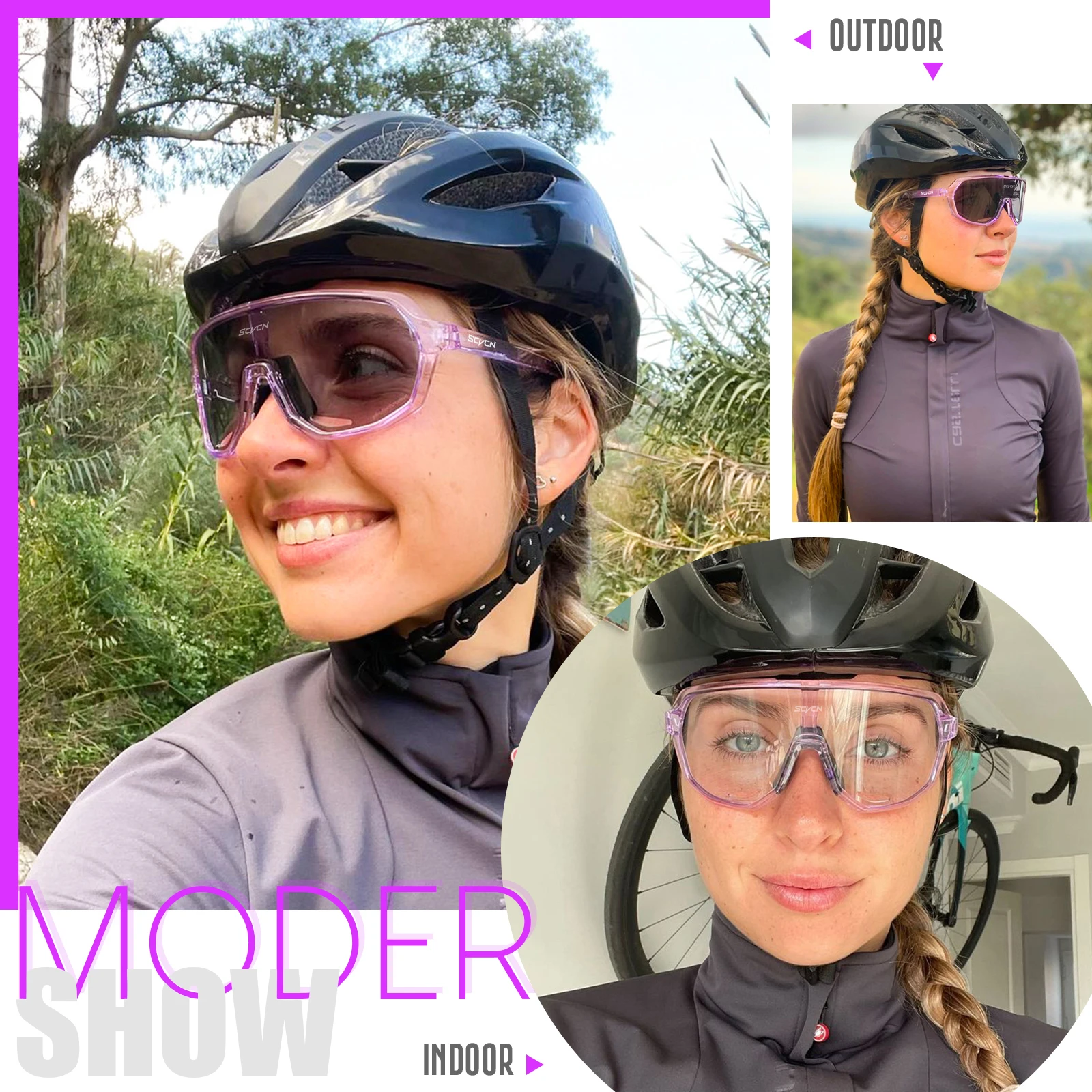 SCVCN Occhiali da sole da cicl - Mountain Biking Glasses recensione e prezzo