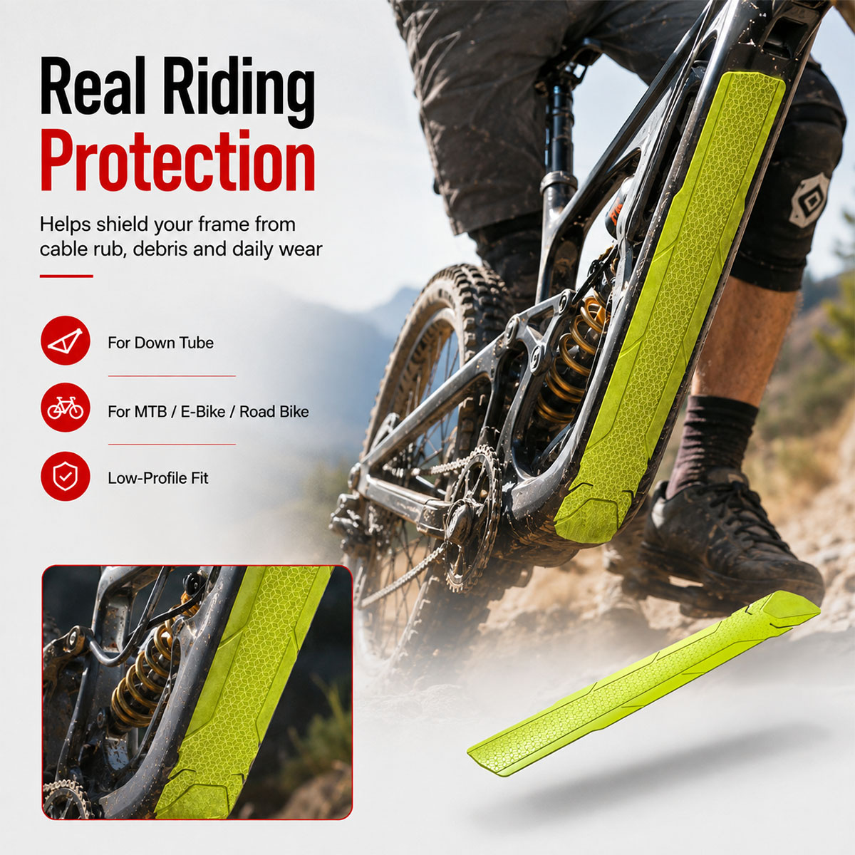 PINMOAP 1PC Pellicola Protetti - Chainstay Protector Wrap recensione e prezzo