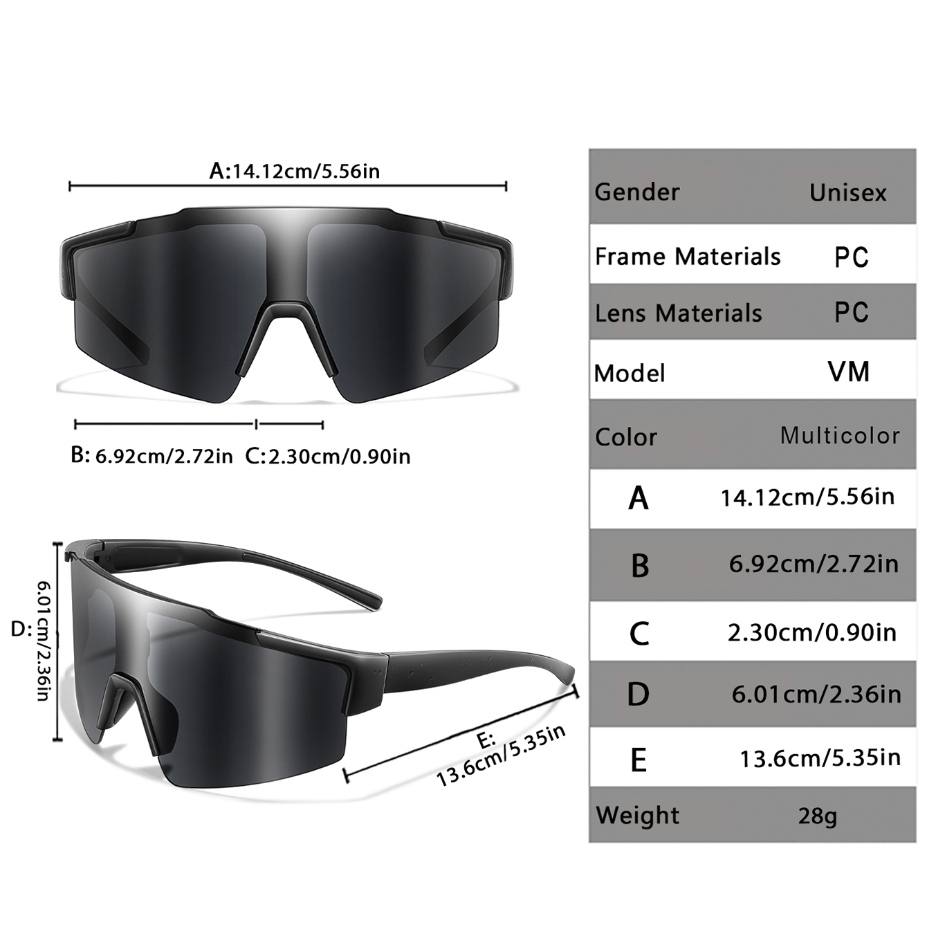 LOISRUBY Occhiali da sole per  - Mountain Biking Glasses recensione e prezzo