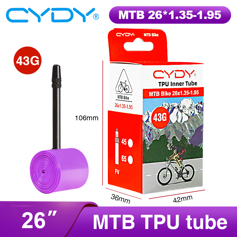 Camera d'aria CYDY in TPU da 4 - Mountain Biking Youtube recensione e prezzo