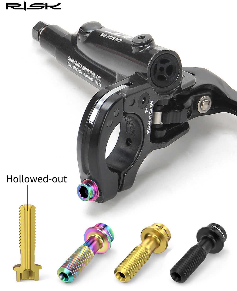 Viti per sella RISK M5x18mm in - Mountain Biking Youtube recensione e prezzo