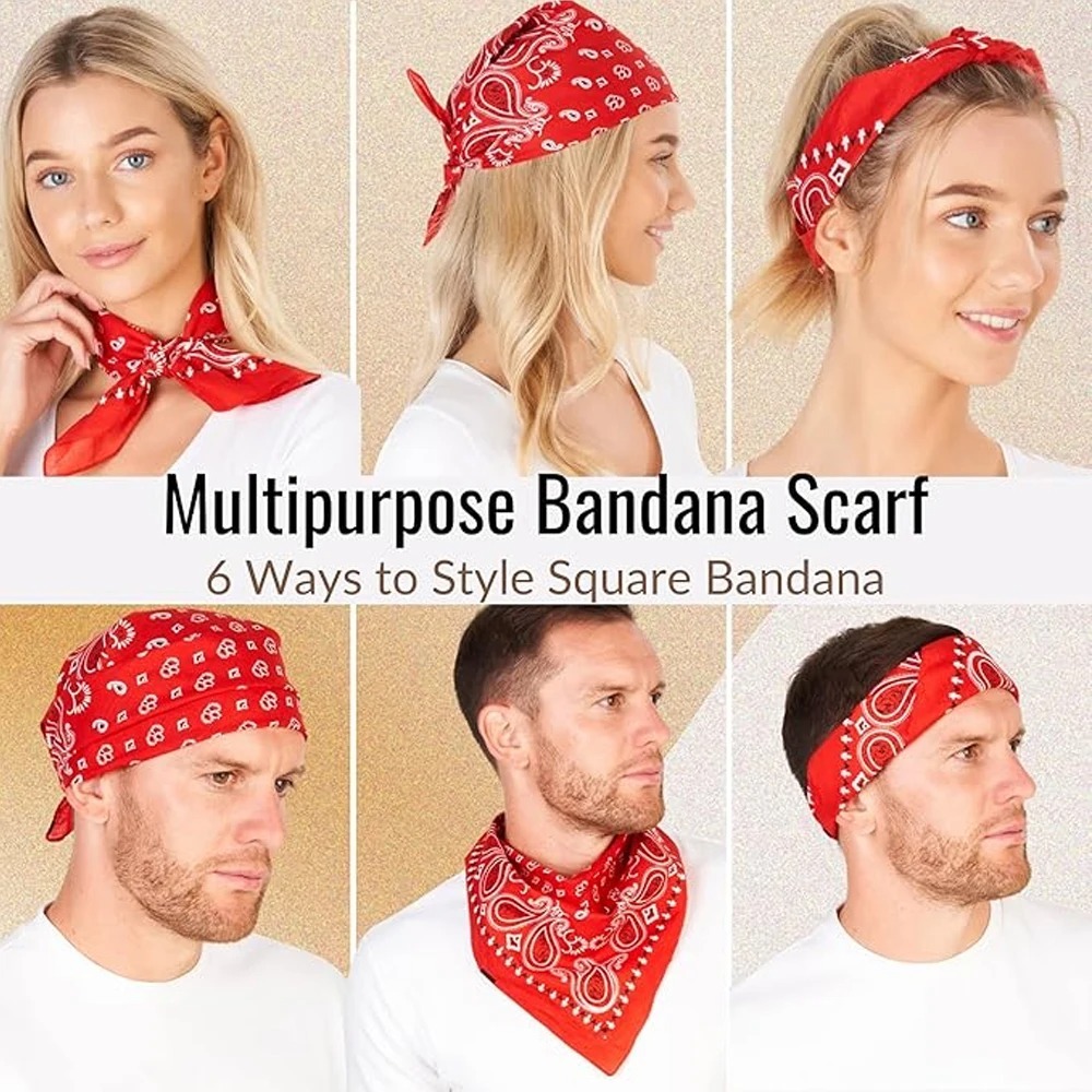 Bandana Hip Hop in Cotone, Fou - Men'S Mountain Biking Shoes recensione e prezzo