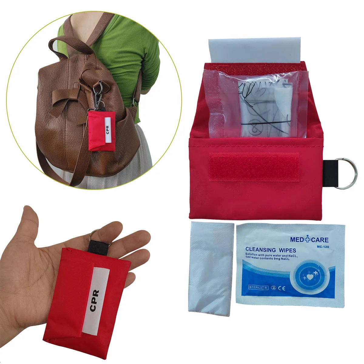 Kit portachiavi con visiera CP - Mountain Biking First Aid Kit recensione e prezzo
