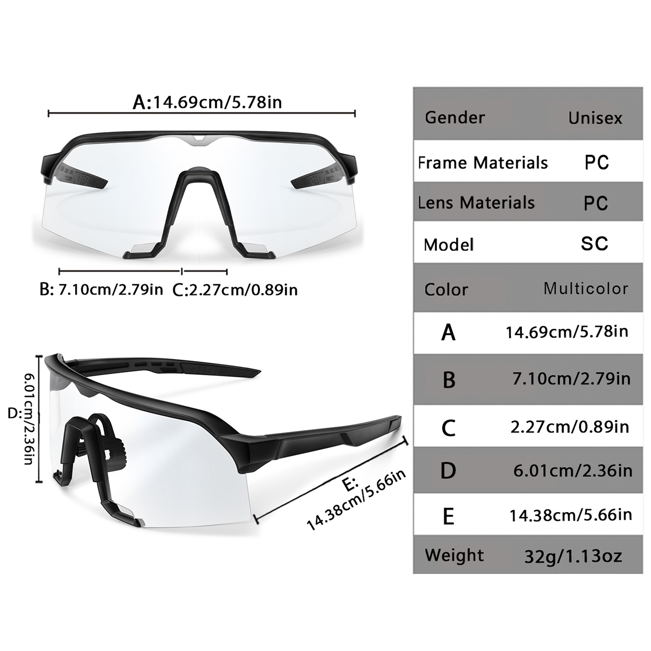 Occhiali da Sole Fotocromatici - Mountain Biking Glasses recensione e prezzo